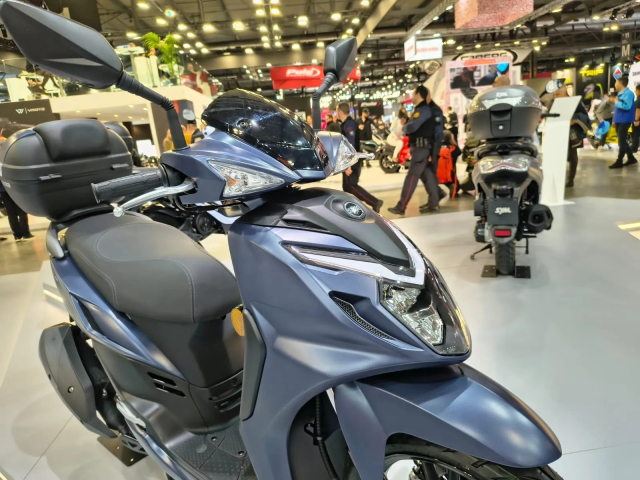 SYM Symphony SR 2026 khac biet voi dien mao hoan toan moi tai EICMA 2025