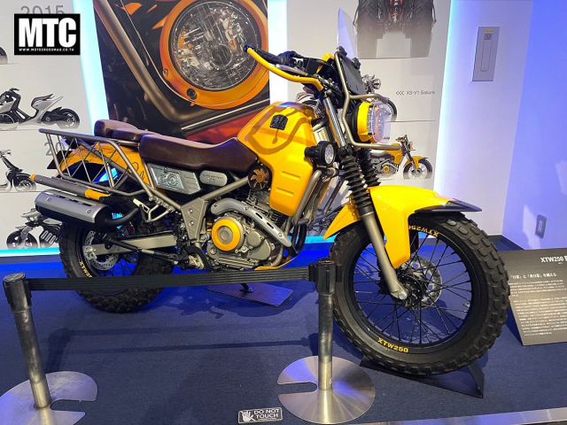 Yamaha TW250 RYUKU Tinh than SUV Bike tro lai gian di ma chat choi