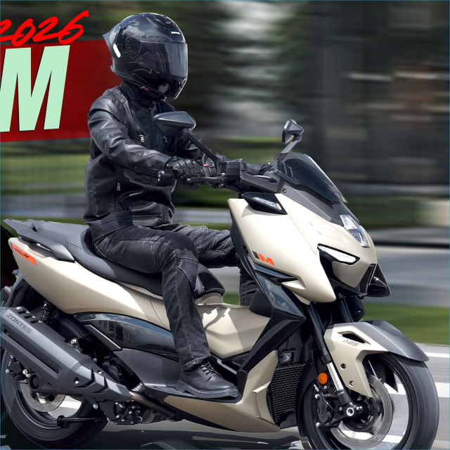 Zontes 368M 2026 ra mat Chiec Maxiscooter nho gon cong nghe day minh