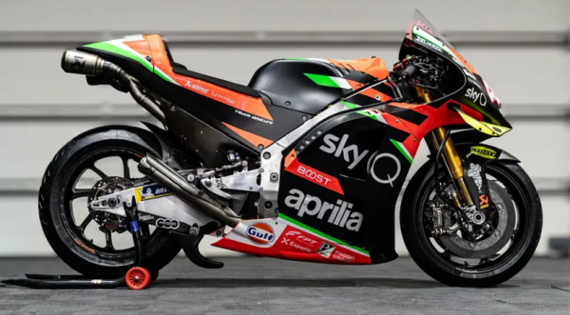Aleix espargaro rao bán aprilia rs-gp 2020 cá nhân khi một phần lịch sử motogp bước ra sàn đấu giá - 1