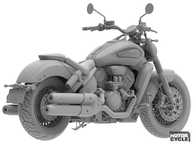 Benda chuẩn bị mẫu xe v4 khủng kèm ly hợp tự động cruiser trung quốc đang chơi lớn tới mức nào - 3