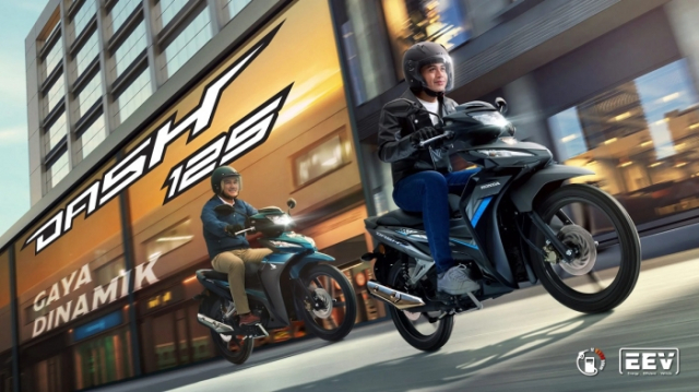 Honda Dash 125 2026 trinh lang voi giao dien moi trong ngau hon dang ke