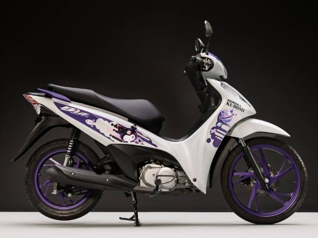 Honda mang phong cách kuromi lên chiếc xe số lai giữa vision và future - 4