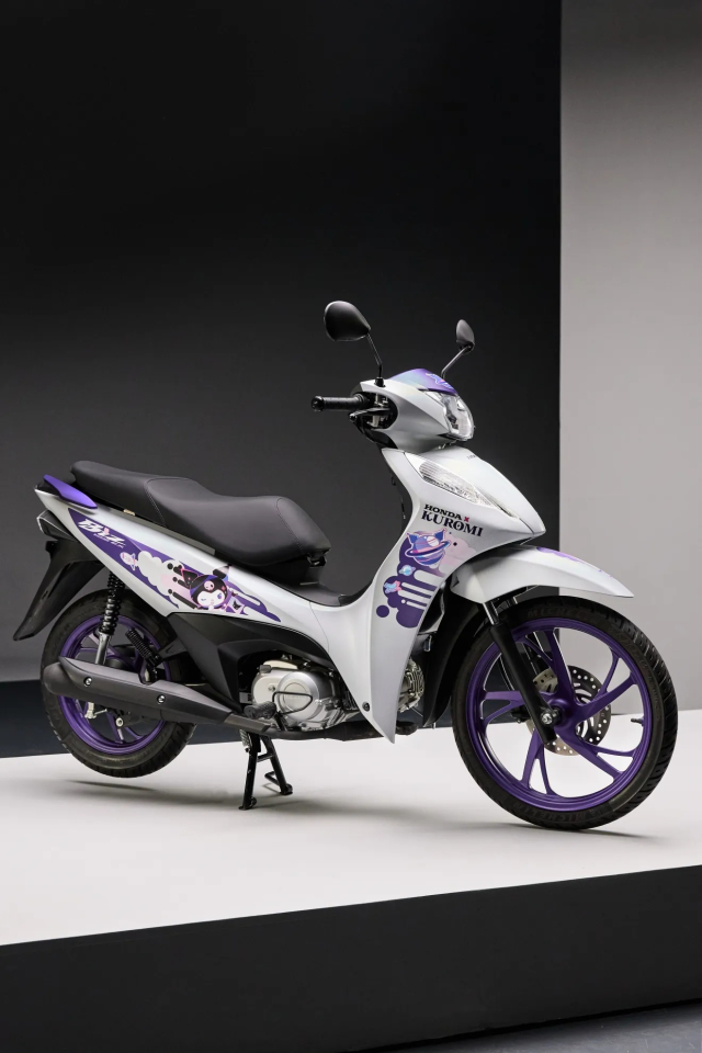 Honda mang phong cách kuromi lên chiếc xe số lai giữa vision và future - 8