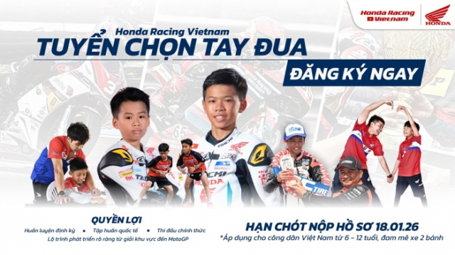 Honda racing vietnam chính thức khởi động hành trình tìm kiếm tài năng đua xe nhí 2026 - 1