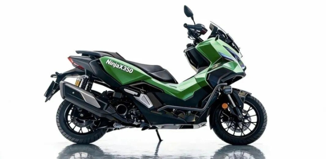 Kawasaki tung bằng sáng chế mẫu xe ga hybrid mới x-adv cuối cùng cũng có đối thủ xứng tầm - 1