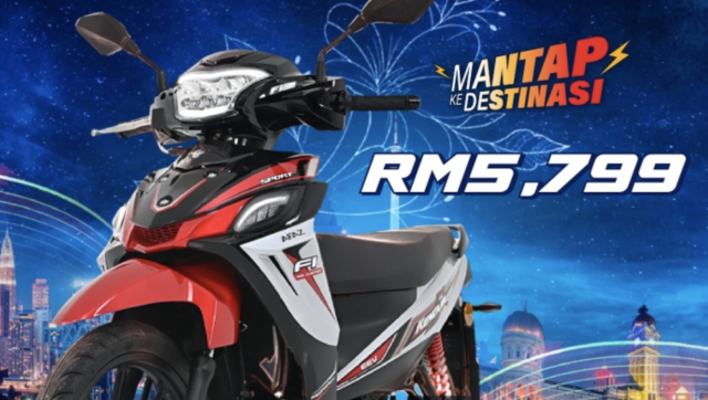 Xe so 115cc gia hon 30 trieu dong dung may Suzuki bat ngo ra mat