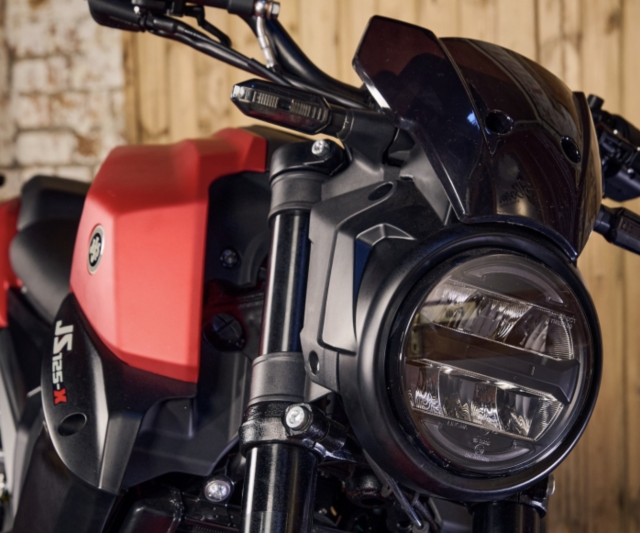 Ajs js125-x 2026 đối thủ giá rẻ làm honda cb125r phải dè chừng - 1