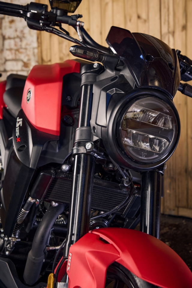 Ajs js125-x 2026 đối thủ giá rẻ làm honda cb125r phải dè chừng - 3