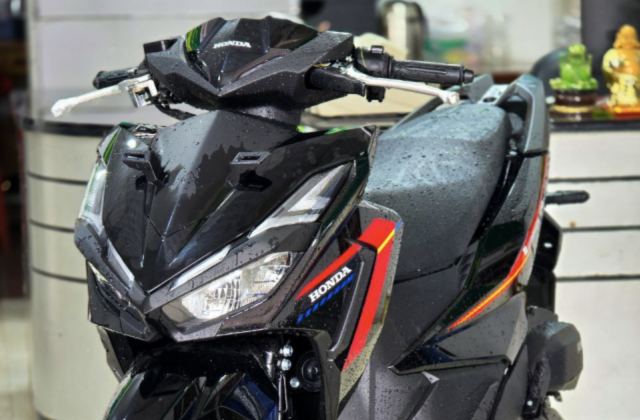 Hình ảnh thực tế của honda vario 125 2026 tại các đại lý ở nước ta được chốt giá từ 448 triệu đồng - 1