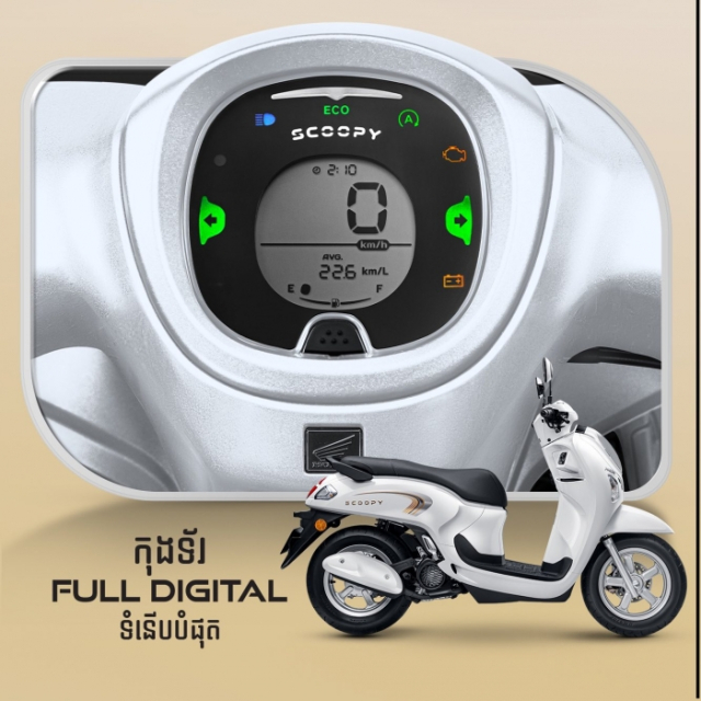 Honda scoopy prestige 2026 xuất hiện đẹp hơn xịn hơn nhưng giá cũng không mềm - 6