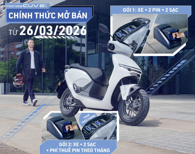 Honda việt nam chốt giá bán cho cuv e chỉ từ 45 triệu đồng kèm hệ thống trạm sạc mới ở nước ta - 1