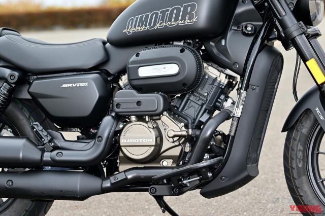 Hộp số tự động cho xe cruiser 250cc tưởng đùa mà thật - trải nghiệm thực tế qjmotor srv250a - 5