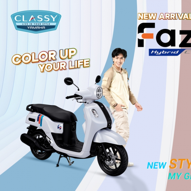 New Yamaha Fazzio 2026 lộ diện tại Đông N…
