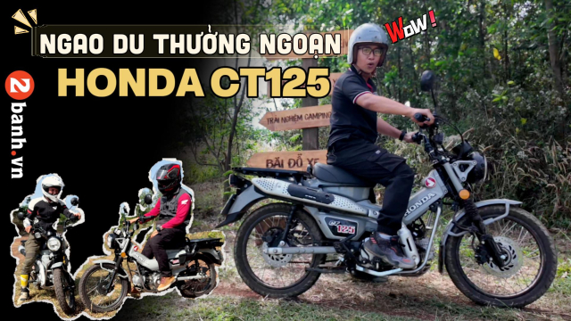 video trải nghiệm honda ct125 trên những cung đường không tên ở hồ trị an - đắt xắt ra miếng - 1