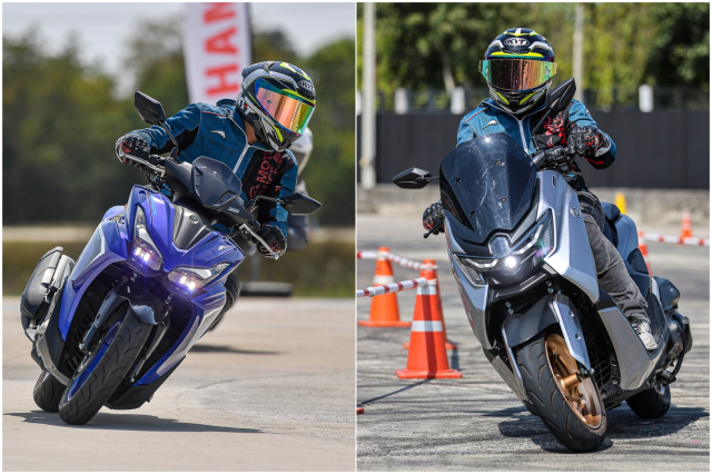 Chenh nhau 10 trieu dong giua Yamaha NMAX 155 Tech Max hay NVX 155 SP Xe nao phu hop voi ban