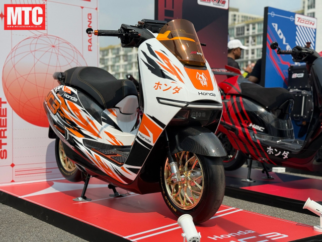 Honda uc3 by mfshop tuy là xe điện nhưng soi kỹ mới biết đồ chơi đắt ngang siêu xe - 1