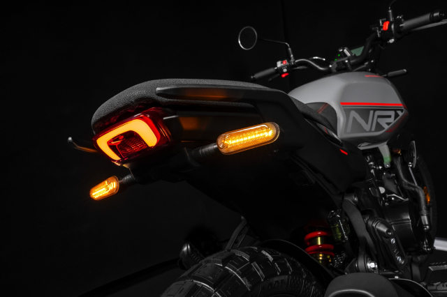 Morbidelli NR125X ke la mat trong phan khuc 125cc Thiet ke Scrambler ABS truoc chay pho bao dep - 6