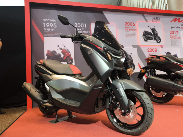 Yamaha ra mat phien ban ky niem NMAX 25 Anniversary Giao dien bat mat trang bi san phuoc Profender