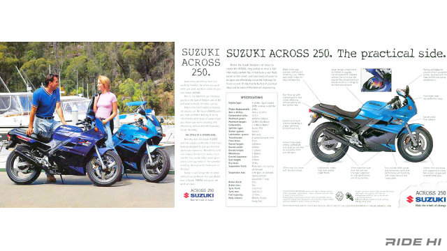 Hồi ức 2 bánh - khám phá chiếc xe sportbike 4 xy-lanh từng được suzuki ra mắt có cốp rộng như xe ga - 5