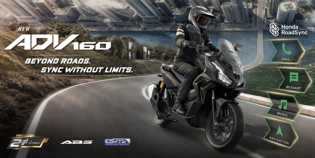 Honda ADV 160 2026 thế hệ mới vừa ra mắt bên Lào với giá bán cao đến ...