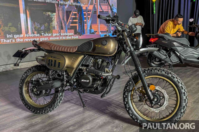 Scrambler 150cc giá rẻ hơn cả winner vừa trình làng - dân mê xe cổ điển chắc chắn sẽ tò mò - 5