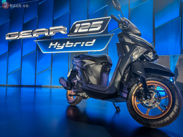Yamaha Gear 125 Hybrid ra mat thi truong Viet Xe Hybrid thu 2 cua hang co gia chi tu 30 trieu Dong