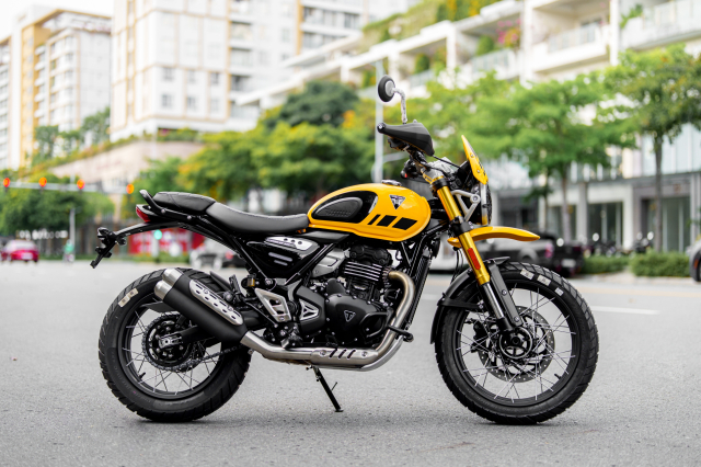 Can canh Triumph Scrambler 400 XC 2026 vua mo ban tai Viet Nam voi muc gia hap dan - 4
