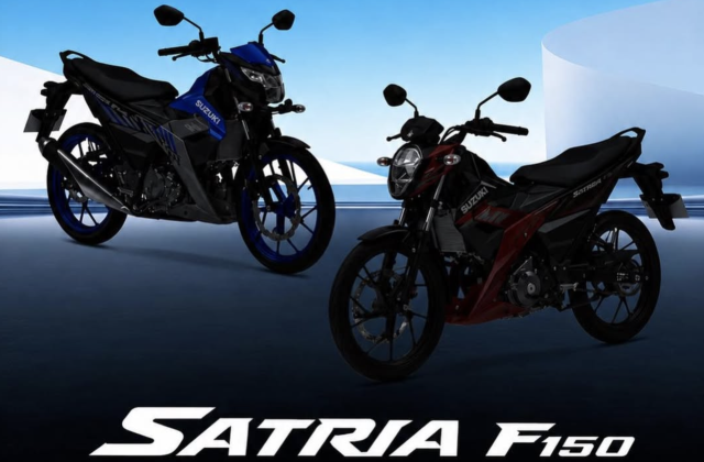 Lo anh Teaser thoi gian ra mat cua Suzuki Satria F150 2026 hoan toan moi tai Viet Nam